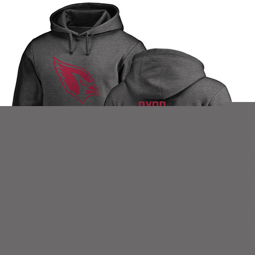 Arizona Cardinals Men Ash Damiere Byrd One Color NFL Football #14 Pullover Hoodie Sweatshirts->arizona cardinals->NFL Jersey